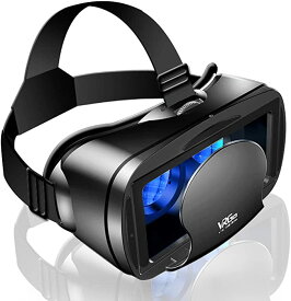 VRゴーグル スマホ用 VRヘッドセット VRマウントディスプレイ VRメガネ 3Dメガネ 3D動画 VR動画 目に優しいレンズ 120°超視野角 目幅/ピント調節可 非球面光学レンズ 着け心地良い 近視/遠視適用 放熱性良い 人体工学の設計ヘッドバンド調節可 日本語取扱書付