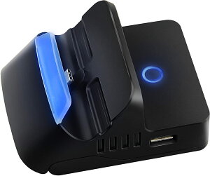 Switch�p�h�b�N Lite �L�@EL�Ή� HDMI�o�� 4K1080p�Ή� ����TV�o�� �~�j�h�b�N 4�i�K�p�x���� Switch �[�d�X�^���h TV���[�h �e�[�u�����[�h�؂�ւ� ���M�΍� ���^ 3USB�|�[�g&Type-C�|�[�g �y�� 5in1 ����