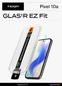 Pixel10a �K���X�t�B���� Spigen GLAS.tR EZ Fit 2���� Pixel 10a �ی�t�B���� 10H+ �����K���X �A���~�m�V���P�[�g �\��t���K�C�h�g�t�� ��ʕی� �s�N�Z��10a �V���s�Q�� �t���J�o�[ �t���K���X�t�B��