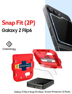 Galaxy Z Flip6 KXtB 2Zbg KChgt wh~ XibvEtBbg caseology VsQ MNV[ z tbv6 KXXN[veN^[ ϏՌ tی Samsung Z Fl