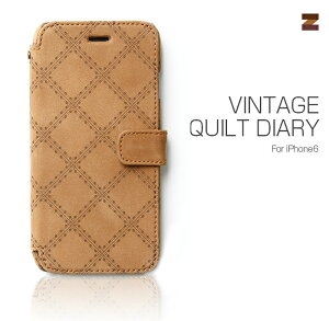 1000�~�|�b�L�� �������� 20�{ �X�}�z�P�[�X �蒠�P�[�X iPhone6 �P�[�X ZENUS Vintage Quilt Diary �r���e�[�W�L���g�_�C�A���[ iPhone 6 �A�C�t�H�� �A�C�t�H��6 �J�o�[ �X�}�z �J�o�[ �X�}�z�J�o�[ docomo 
