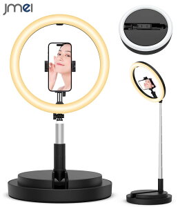 女優ライト 撮影用 撮影用ライト LED 給電式 物撮り ポータブル スマホ 人物 卓上 LEDリングライト ビデオライト ストロボ フラッシュ ライト ビデオライト LED照明 led リングライト 三脚スタン