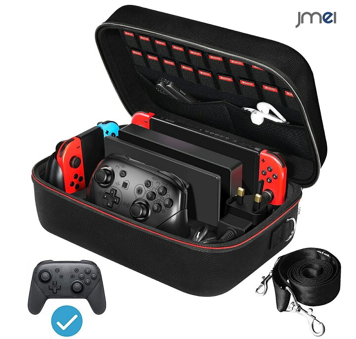 楽天市場】nintendo switch proコントローラー 収納 有機ELモデル対応 