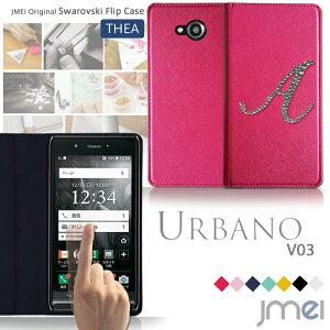 �yURBANO V03 �P�[�X�zJMEI�C�j�V�����X�����t�X�L�[�t���b�v�P�[�X THEA�y�A���o�[�m �J�o�[ �蒠�^ �X�}�z�P�[�X �X�}�z �J�o�[ �X�}�z�J�o�[ au KYOCERA ���Z�� �X�}�[�g�t�H�� �g�� �v �蒠�z