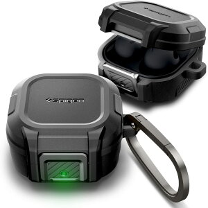 Spigen Galaxy Buds2 Pro (2022) Galaxy Buds Pro (2021) Galaxy Buds 2 (2021) Galaxy Buds Live (2020) �P�[�X ���b�N�@�\ ���C�����X�[�d �����h�~ �J���r�i�t�� ��̌^ �ϏՌ� �J�o�[ �Ռ� �z�� �[�d���C�g ���b�N�E�t