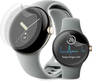 Google Pixel Watch یtB ȖʑΉ 3 Google Pixel Watch tBی 2.5D wh~ ߗ   ^  LYC