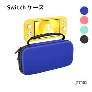 nintendo Switch �Ή� �j���e���h�[ �X�C�b�`���C�g �L�������O�P�[�X ���[�o�b�O EVA�f�� �ϏՌ� �S�ʕی� �y�� Switch Lite�R���\�[�� �t���i 10���Q�[���J�[�h���[ �����^�ѕ֗�