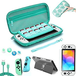 Nintendo Switch L@ELf Jo[ jeh[ XCb` P[X ^ѕ֗ y PU SwitchL@ELf P[X nintendo Switch OLED XCb`{ Q[J[h5 ގ[ ^тł