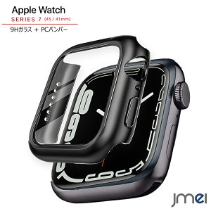 apple watch7 Jo[ PCt[ ̌^ 9H tیKXtB Series 7 45mm 41mm SʕیJo[ ϏՌ AbvEHb` P[X V[Y 7 uh rWlX  Ռ Nike+ Hermes Edition 2021 V