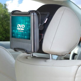 dvdプレーヤー dvdプレーヤー ポータブル リージョンフリー 小型　再生専用　外付け　lg dvd-r DVD ケース 車載モニター ポータブルDVDプレーヤー7-10 インチ DVDプレーヤー 車載用ヘッドレストホルダー マウント 留め金で角度調整可能 プレゼント ドライブ モバイルモニター