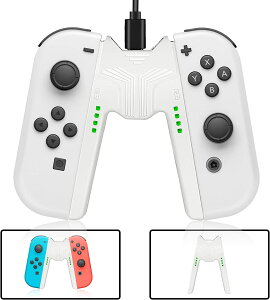 Nintendo Switch [dObv SwitchWCR[dObv vCȂ[d\ SwitchΉ V^ joy-con [dX^h y ^тɕ֗ [dwLEDt zCg
