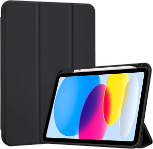 iPad 11 P[X A16 iPad 10 P[X 10.9 O܂ Sʕی TPU yVz_[ 10.9C` 2022 2way X^h@\ I[gX[v ACpbh Jo[ X ^ubg ϋv ^u