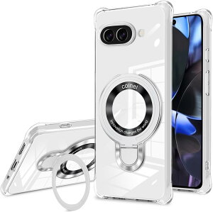 Pixel 9a �P�[�X MagSafe�Ή� Pixel9a �P�[�X �����O�t�� �B�����[�� �ČRMIL�K�i �c�����Ή� �X�^���h�@�\ �ϏՌ� �O�[�O�� �s�N�Z��9a �J�o�[ �����h�~ �X�}�[�g�t�H�� �C�菝�h�~ ���^ �y�� �X�}