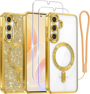 Galaxy S25 P[X MagSafeΉ XN[veN^[2 Xgbvt Ob^[ bLH SC-51F ϏՌ X}zV_[ Jی Galaxy S25 Ultra P[X h~ X}[gtH T