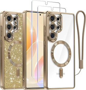 Galaxy S25 P[X MagSafeΉ XN[veN^[2 Xgbvt Ob^[ bLH SC-51F ϏՌ X}zV_[ Jی Galaxy S25 Ultra P[X h~ X}[gtH T