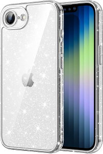 アイフォン16e ケース iPhone SE4 ケース 保護フィルム 耐衝撃 グリッター TPU バンパー iPhone16e ケース iPhone SE 2025 ケース 落下防止 きらきら iPhone SE カバー ブリンブリン かわいい スマートフォン