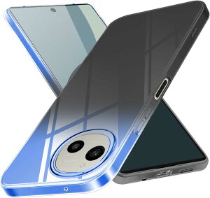 AQUOS sense9 ケース AQUOS sense8 ケース AQUOS sense7 ケース 耐衝撃 TPU アクオス センス9 SH-53E SH-54D SHG11 クリア グラデーション SH-53C SHG10 アクオス センス7 カバー 落下防止 docomo au Softbank 2024 スマート