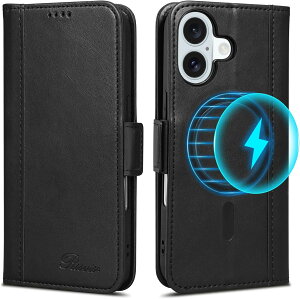 iPhone16 �P�[�X iPhone16 Pro �P�[�X MagSafe�Ή� �蒠 iPhone16 Pro Max �P�[�X �T�C�h�}�O�l�b�g�t�� �ϏՌ� ���C�����X�[�d�Ή� iPhone 16 Plus �J�o�[ PU���U�[ �X�}�[�g�t�H�� apple �X�}�z�P�[�X �X�}�z�J