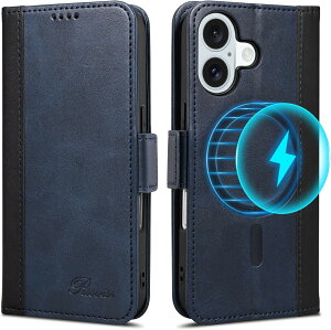 iPhone16 �P�[�X iPhone16 Pro �P�[�X MagSafe�Ή� �蒠 iPhone16 Pro Max �P�[�X �T�C�h�}�O�l�b�g�t�� �ϏՌ� ���C�����X�[�d�Ή� iPhone 16 Plus �J�o�[ PU���U�[ �X�}�[�g�t�H�� apple �X�}�z�P�[�X �X�}�z�J