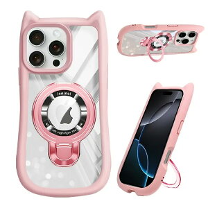 iPhone16 Pro P[X MagSafe Ή wʃNA Jo[ nCubh iPhone16 P[X L lR~~ wʓ iPhone16 Pro Max P[X 킢 iPhone16 Plus P[X  Xgbvz[ ACtH 16 