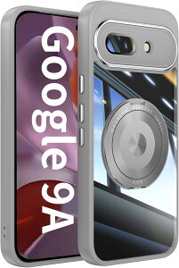 Pixel9a ケース リング付け 360°回転可能 耐衝撃 スタンド機能 MagSafe対応 ストラップホール付き スマホケース グーグル ピクセル 9a ケース 携帯カバー マグセーフ対応 超薄型 おしゃれ 2025 docomo