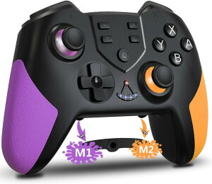 Nintendo Switch 2 Rg[[ Bluetoothڑ XCb`Rg[[ Switch1/2VXeΉ wʃ{^t Turbo@\ 6jHDU sz[Zbg@\ ϋv{^ 550mAheʃobe