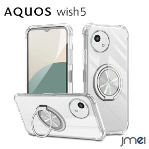 ANIX EBbV5 P[X ČRMILKi ϏՌ 360°]X^h AQUOS Wish 5 SH-52F Ot Jo[  X^h@\ cΉ TPU یP[X V[v AQUOS Wish5 Jo[w VF Jo