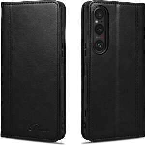 エクスペリア 1 VII ケース 手帳型 SO-51F Xperia 1 VII 手帳型ケース 耐衝撃 スタンド機能 スマホケース マグネット式 カード収納 Xperia 1 マーク 7 手帳カバー 高級 PUレザー 2025 SONY スマートフォン