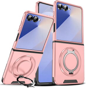 Galaxy Z Flip7 P[X MagSafeΉ X^ht Ot ϏՌ Galaxy Z Flip7 SC-55F P[X Yی XChJJo[ TPU PC y ~ ی X^h@\ ԍڃz_[Ή samsung 