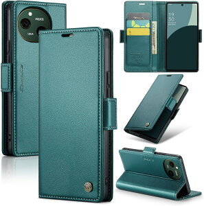 AQUOS R10 ケース 手帳 AQUOS R9 ケース 耐衝撃 RFIDブロッキング Sharp AQUOS R9 SH-51E サイドマグネット式 PUレザー カード収納 傷つけ防止 スタンド機能 シャープ アクオス r9 カバー NTTドコモ ソフトバ