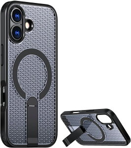 アイフォン17プロ ケース アイフォン17 ケース 冷却 放熱 メッシュ iphone17promax ケース iphone air ケース 指紋防止 iphone 17 pro ケース 傷つけ防止 米軍MIL規格取得 スマホケース iPhone 17 ケース MagSafe