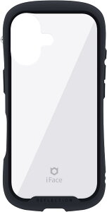 iPhone Air ケース iphone17ケース リフレクション 背面クリア iPhone17promax ケース 背面ガラス 耐衝撃 iPhone 17 pro ケース アイフェイス ストラップホール付き 落下防止 スマホケース iFace Reflection ア