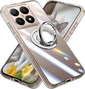 Xiaomi 17T Pro �P�[�X �N���A �����O�t�� TPU ���� Xiaomi 17T �J�o�[ �ϏՌ� �V���I�~ 17t�v�� �X�}�z�P�[�X �X�}�z�����O ��̌^ �}�O�l�b�g �ԍڃz���_�[�Ή� �X�^���h�@�\ �����Y�ی� ��ʕی� ��