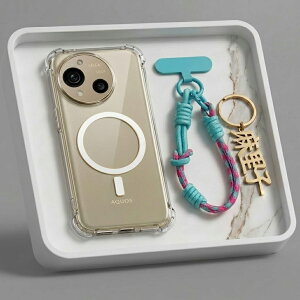 AQUOS R10 �P�[�X ������ �L�[�z���_�[ �Z�b�g AQUOS R9 �X�}�z�P�[�X MagSafe �Ή� �n���h�X�g���b�v �X�g���b�v�z���_�[ �t�� SH-51F SH-M31 SH-51E SH-M28 �A�N�I�X R10 R9 �N���A �J�o�[ ���� �������� ����