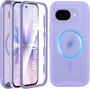 Pixel10a �P�[�X MagSafe�Ή� Google Pixel 10a �J�o�[ �N���A �w�ʃ}�b�g �ϏՌ� 360�x�t���J�o�[ ���h�~ �S�ʕی� �s�N�Z��10a �X�}�z�P�[�X ��ʕی� �����x �h�w�� �}�O�l�b�g���� ���C�����X�[�d��
