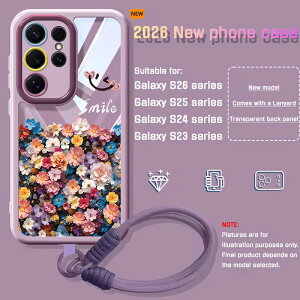 Galaxy S26 �P�[�X �V�����_�[ �X�g���b�v�t�� 3D���̈�� Galaxy S26 Ultra �P�[�X Galaxy S26+ �J�o�[ �ԕ� ������� ���� �X�}�z�V�����_�[ �ϏՌ� SC-51G SC-53G SC-52G �M�����N�V�[S26 �E���g�� �P�[�X 