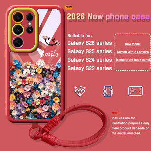 Galaxy S26 �P�[�X �V�����_�[ �X�g���b�v�t�� 3D���̈�� Galaxy S26 Ultra �P�[�X Galaxy S26+ �J�o�[ �ԕ� ������� ���� �X�}�z�V�����_�[ �ϏՌ� SC-51G SC-53G SC-52G �M�����N�V�[S26 �E���g�� �P�[�X 