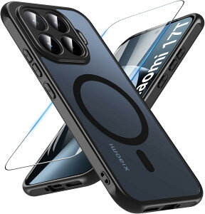 Xiaomi 17T Pro �P�[�X �K���X�t�B���� �Z�b�g MagSafe �Ή� Xiaomi17T �J�o�[ �N���A �ČRMIL�K�i �ϏՌ� �z�� ���͋��� 9H �t���ی�t�B���� �V���I�~ 17TPro �X�}�z�P�[�X ��ʕی� �J���������Y�ی� ��