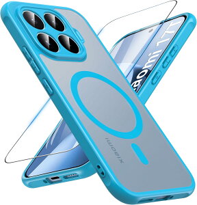 Xiaomi 17T Pro �P�[�X �K���X�t�B���� �Z�b�g MagSafe �Ή� Xiaomi17T �J�o�[ �N���A �ČRMIL�K�i �ϏՌ� �z�� ���͋��� 9H �t���ی�t�B���� �V���I�~ 17TPro �X�}�z�P�[�X ��ʕی� �J���������Y�ی� ��