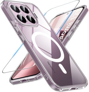 Xiaomi 17T Pro �P�[�X �K���X�t�B���� �Z�b�g MagSafe �Ή� Xiaomi17T �J�o�[ �N���A �ČRMIL�K�i �ϏՌ� �z�� ���͋��� 9H �t���ی�t�B���� �V���I�~ 17TPro �X�}�z�P�[�X ��ʕی� �J���������Y�ی� ��