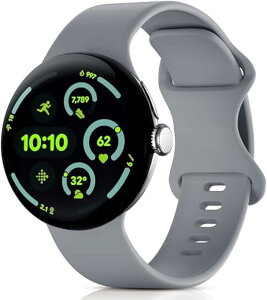 Google Pixel Watch 3 �o���h 45mm 41mm �s�N�Z���E�H�b�`3 45mm �o���h �j�����p �X�|�[�c�o���h �����x���g �V���R���� �_�炩�� �ʋC �ϏՌ� �h�� Pixel Watch3 45mm �x���g �������� 2024 Pixel Watch 3 �J�o�[