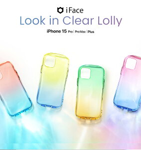 iPhone15 P[X iPhone15Pro P[X ϏՌ KXtB iFace Look in Clear Lolly hbgR[eBO iPhone15 ProMax P[X Of[V TPU iPhone15 Plus P[X CX[d Jی h~