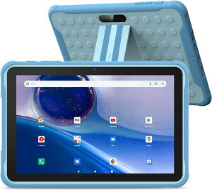 キッズタブレット 10インチ 子供 クリスマス プレゼント IPSディスプレイ 6000mAh大容量バッテリー Android13 Go 搭載 Type-C 専用保護ケース付き 知育学習 動画 電子書籍 音楽 教育ゲーム 知育 タブ