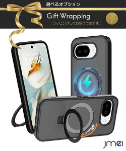 Pixel9a �J�o�[ �X�}�z�P�[�X �}�O�Z�[�t�Ή� �X�^���h�t���P�[�X Google Pixel 9a �P�[�X MagSafe�Ή� MagSafe �P�[�X ���C�����X�[�d�Ή� �ϏՌ� MIL�K�i �R�p�K�i �����O�X�^���h �B���X�^���h �c���u