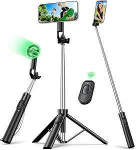 ���B��_ 360°��] �������� �X�}�z�X�^���h �O�r ���C�����O�t iPhone Android�Ή� �ő�130cm �܂肽���� �Z���J�_ �}�O�l�b�g�� �R���p�N�g �y�� 1/4�l�W���� �J�����O�r �����R���t ���s ���B�� 