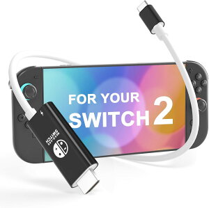 Switch2 �p �h�b�N 21.2.0�Ή� �����Ή� �A�b�v�f�[�g�Ή� 4K 60Hz PD100W USB-C Type-C HDMI�ϊ� 2m ���ڏo�� TV�o�� Switch2017 OLED �L�@EL �Ή� ��x�� �y�� ���^ �h�b�N��� �����^��