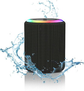 Bluetooth �X�s�[�J�[ �h�� �X�s�[�J�[ bluetooth ���킢�� LED���C�g�t�� TF�J�[�h ���^ �X�}�[�g�t�H�� �ʘb �u���[�g�D�[�X �X�s�[�J�[ �}�C�N���� �R���p�N�g Type-C�[�d �Ή� �X�}�z IPX7 �R���p�N