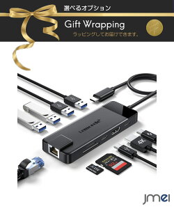 �h�b�L���O�X�e�[�V���� �ϊ��A�_�v�^ MacBookPro MacBookAir iPadPro USB-C�n�u 10-in-1 USB Type-C SurfacePro GalaxyBook Chromebook �Ή� HDMI PD�[�d SD�J�[�h TF�J�[�h USB3.0 �����]�� �L��LAN �I�[�f�B�I �o�� �R���p