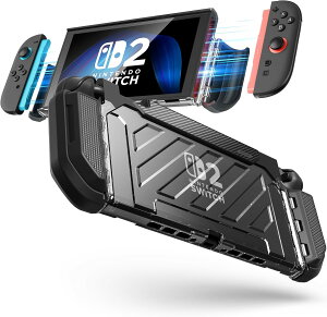 �X�C�b�`2 �ی�P�[�X ���[ �A�N�Z�T���[ �����^�� Nintendo?Switch?2 �P�[�X 2025 �~���^���[�O���[�h �ی� �}�O�l�b�g���W���C�R���Ή� �h�b�L���O�Ή� ��̌^�J�o�[ UBPro �ϏՌ� �y�� �X���� ��
