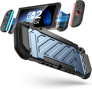Nintendo?Switch?2 �P�[�X 2025 �~���^���[�O���[�h �ی� �}�O�l�b�g���W���C�R���Ή� �h�b�L���O�Ή� ��̌^�J�o�[ UBPro �ϏՌ� �y�� �X���� ����~�� ��ʕی� ��p�݌v �C�V�� �X�C�b�`2 �ی�P